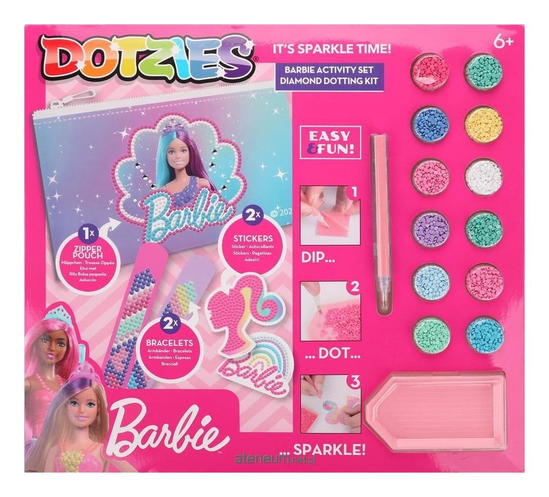 Diamond Dotz Barbie activity set