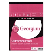 Georgian Oil pad A4 290gsm - 12 sheets