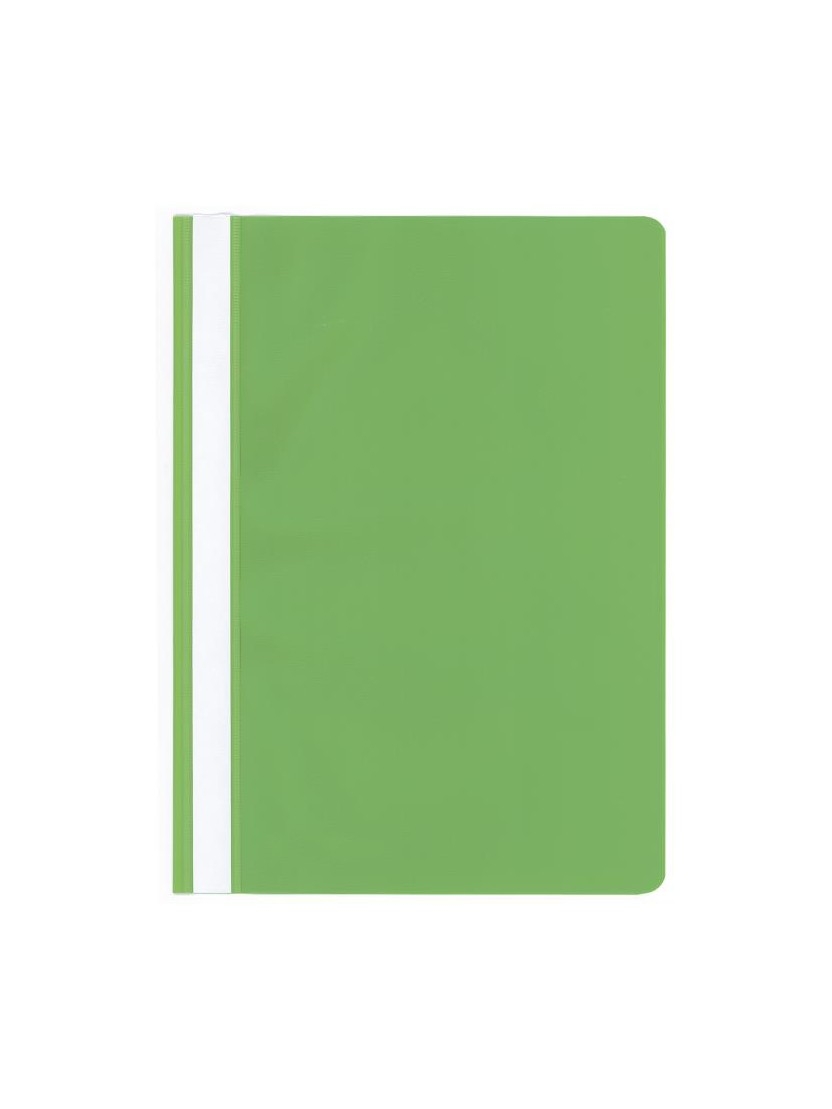 Ντοσιέ πλαστικο με έλασμα pp (Flat Files) πράσινο ανοικτό