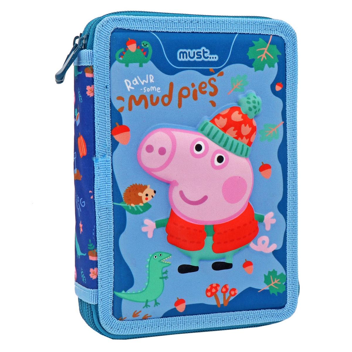 Κασετίνα διπλή George Pig