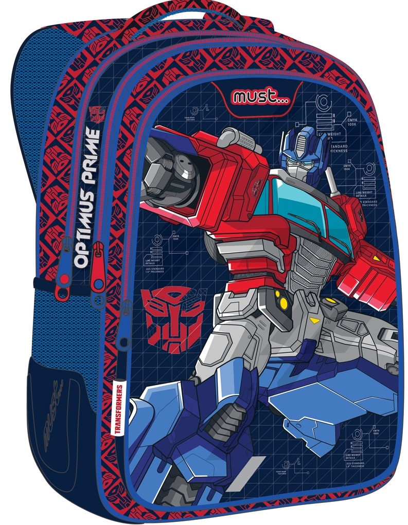 Τσάντα πλάτης δημοτικού Transformers