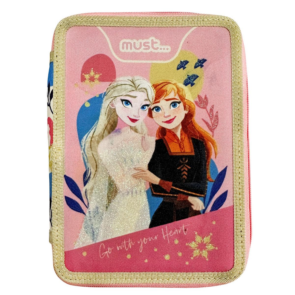 Κασετίνα διπλή γεμάτη Frozen