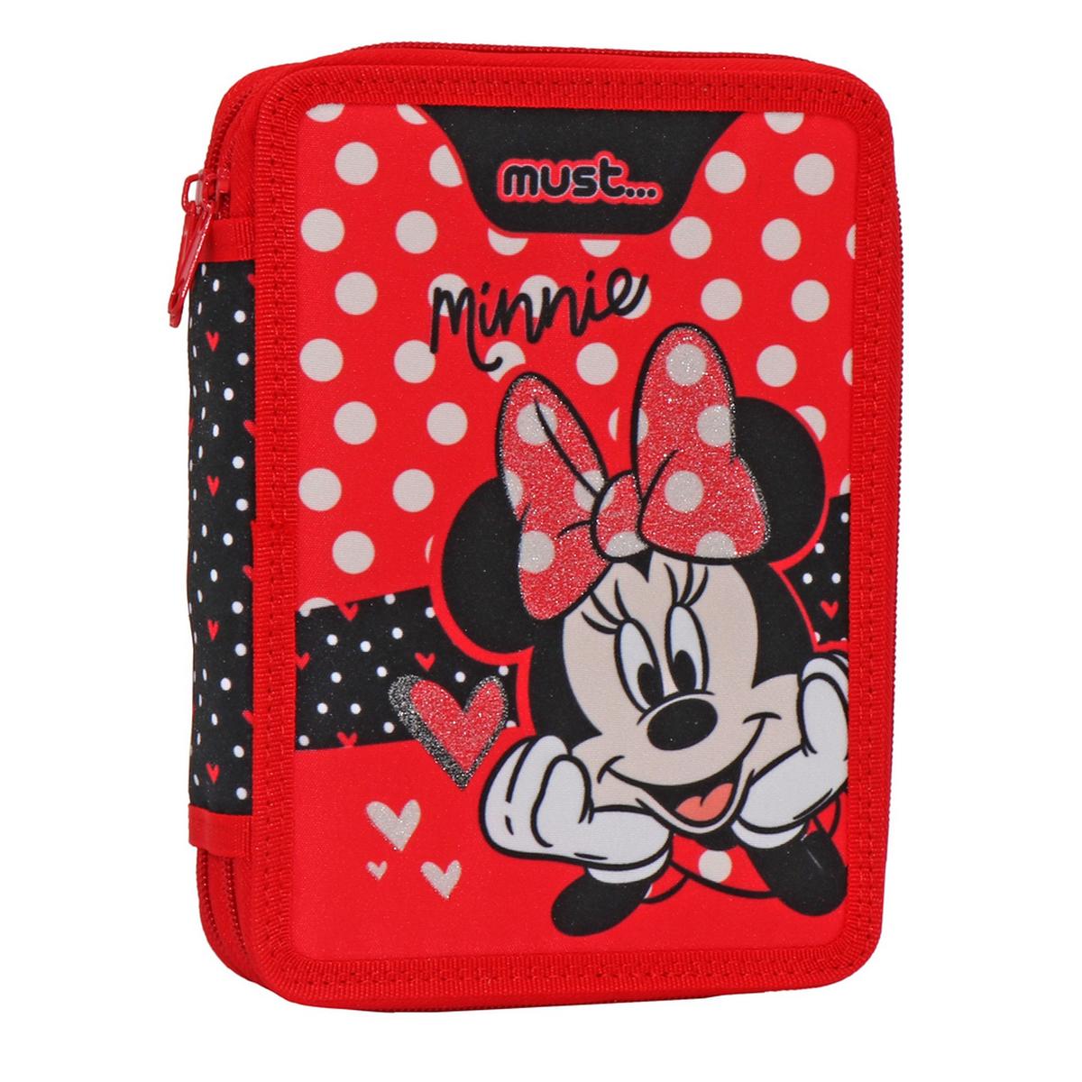 Κασετίνα διπλή γεμάτη Minnie