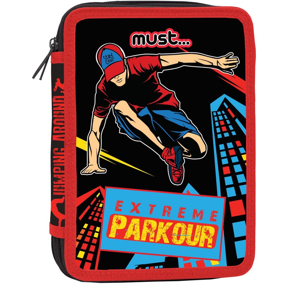Κασετίνα διπλή γεμάτη Extreme Parkour