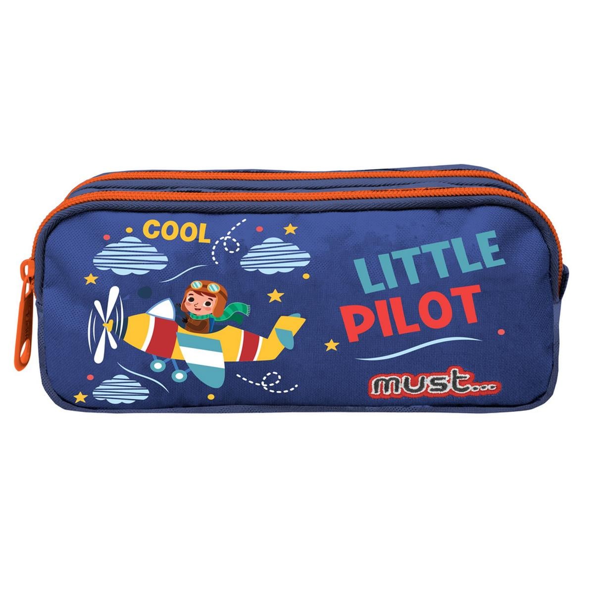 Κασετίνα με 2 θήκες Little Pilot