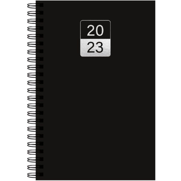 Ημερήσιο ημερολόγιο 2022 pop μαύρο 10 x 14 cm