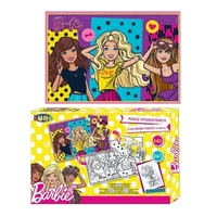 Puzzle χρωματισμού 2 όψεων Barbie