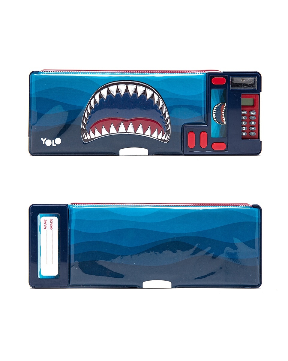 Retro κασετίνα με κομπιουτεράκι Shark