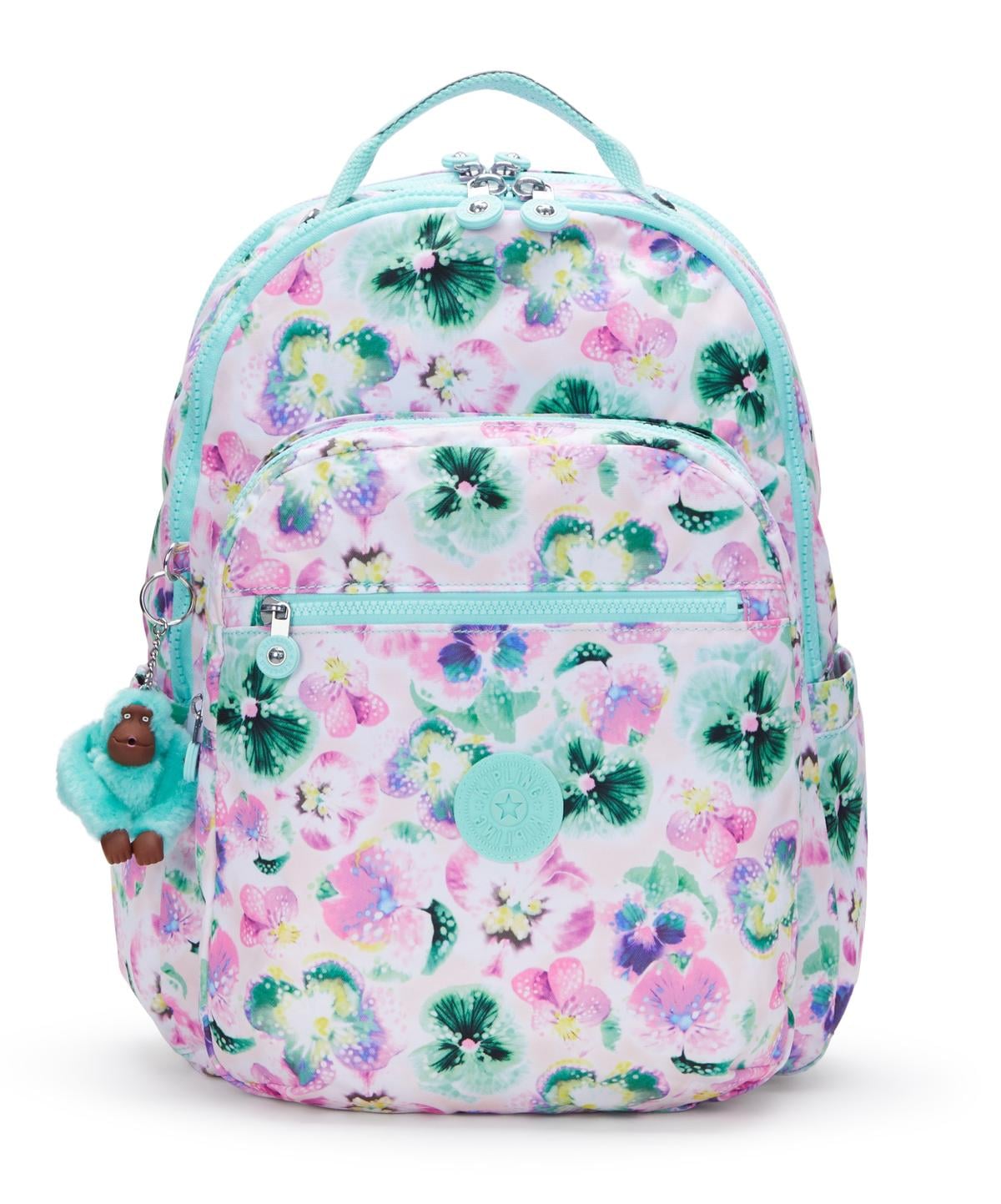 KIPLING SEOUL Lap Aqua Blossom KIPLING SEOUL Lap Aqua Blossom