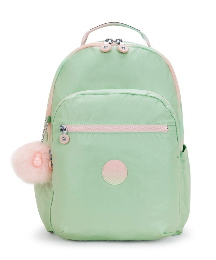 KIPLING SEOUL COLLEGE Soft Green Met