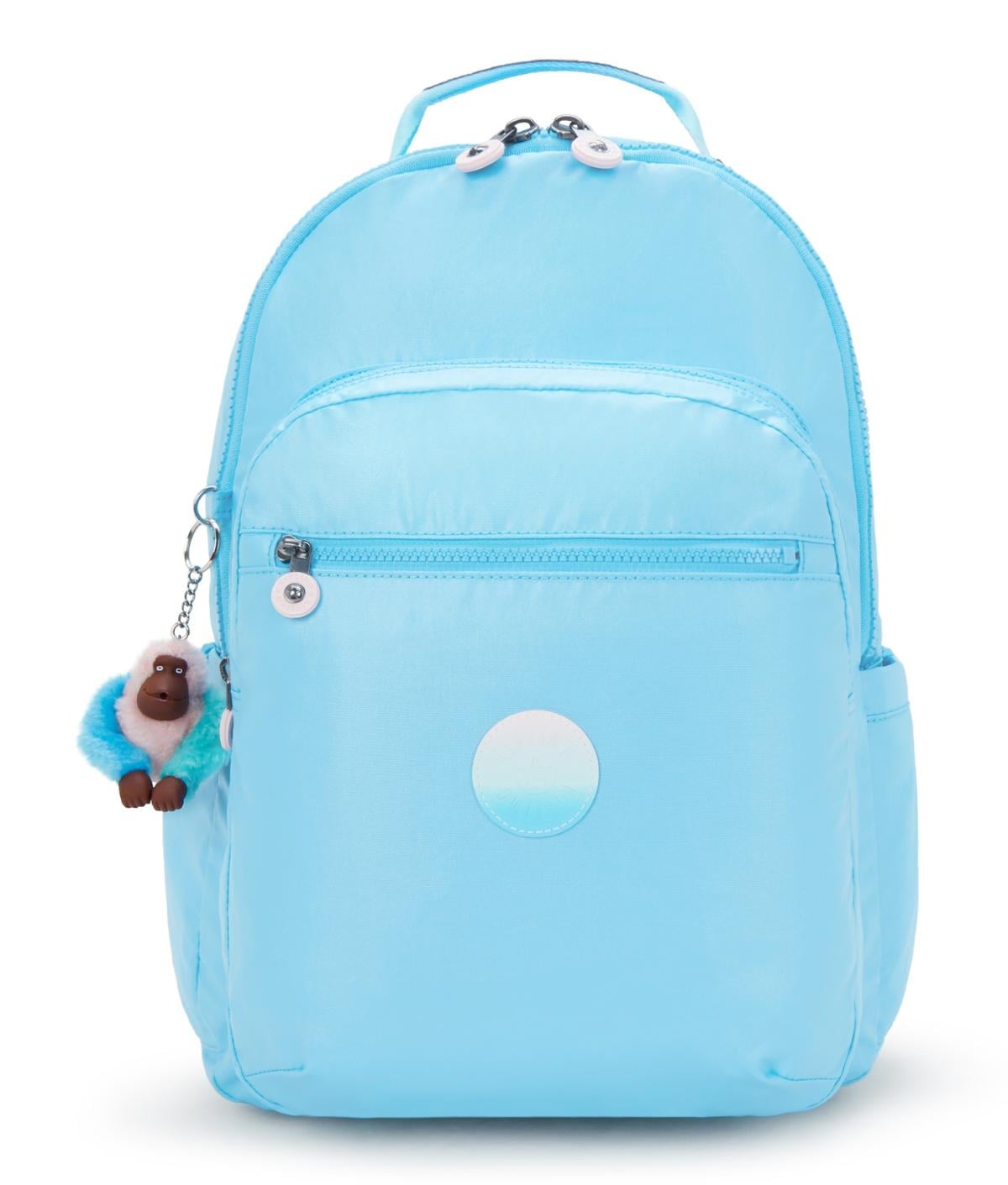 KIPLING SEOUL LAP Sea Blue Met