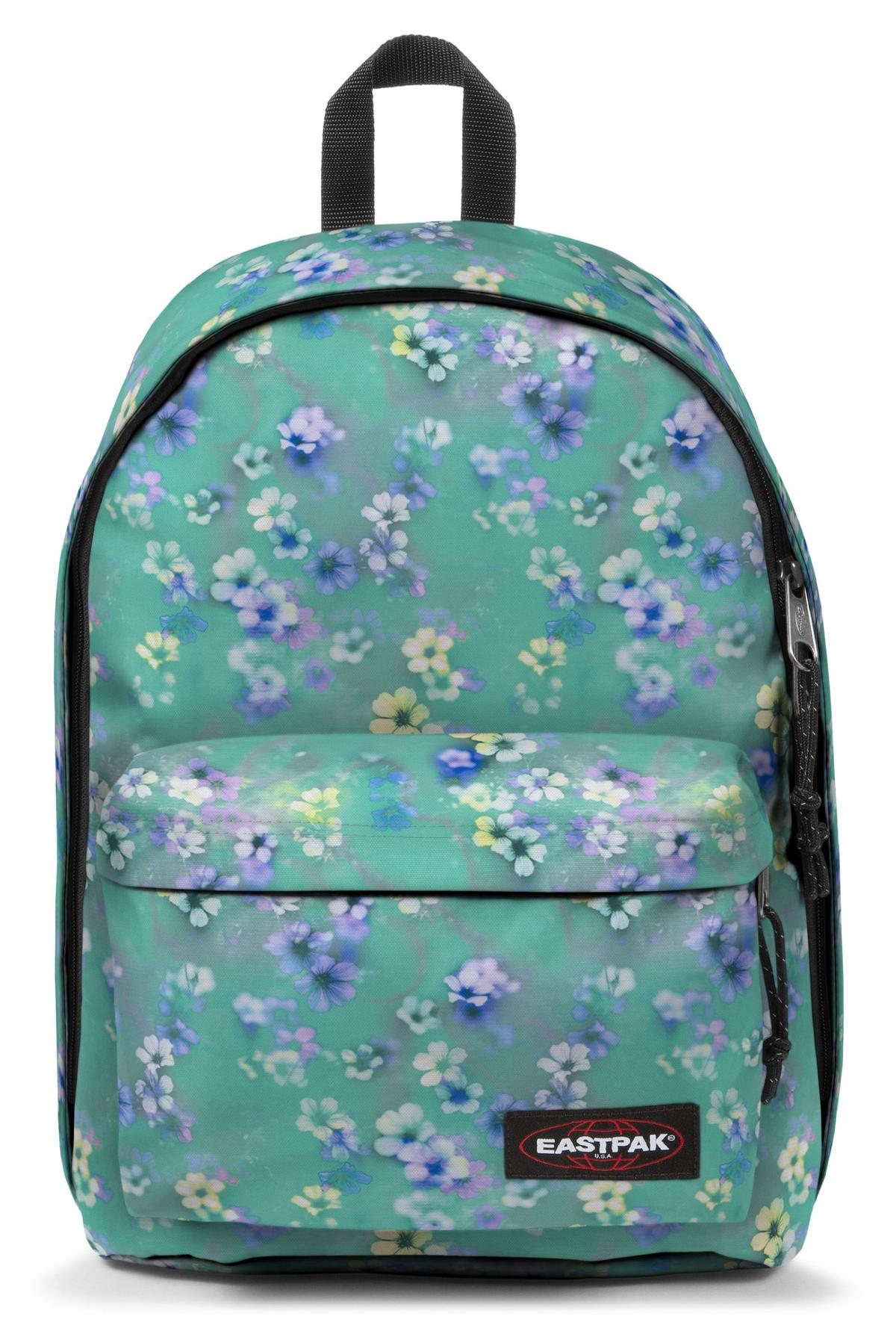 Eastpak out of office - Flora Fade Aqua