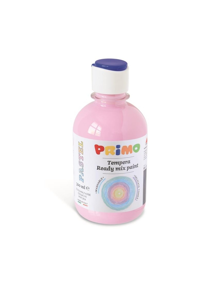 Τέμπερα σε πλαστικο μπουκάλι 300ml PASTEL ΡΟΖ