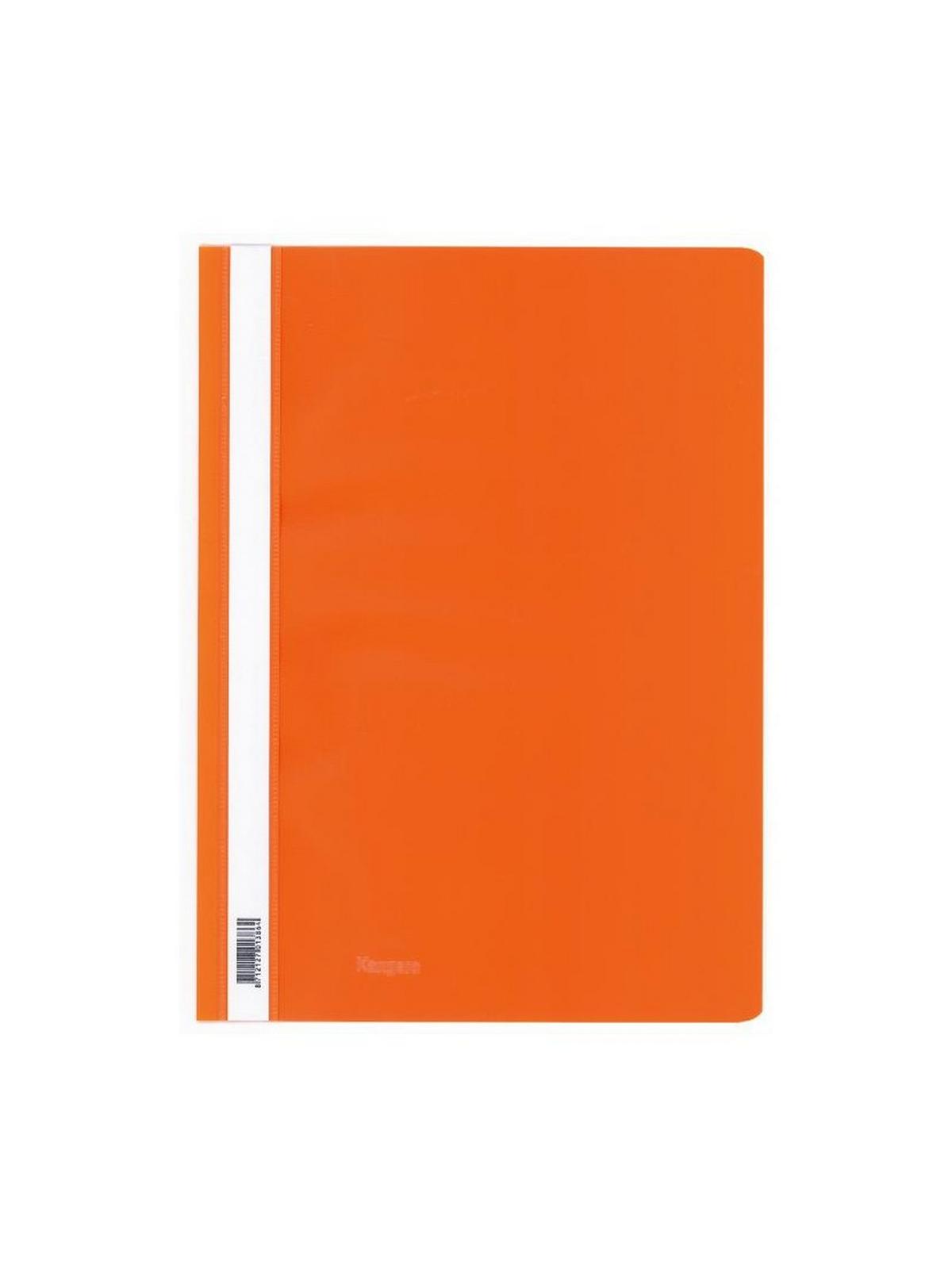 Ντοσιέ πλαστικο με έλασμα pp (Flat Files) πορτοκαλί