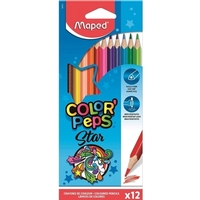 Χρωματιστά μολύβια ColorPeps 12 τεμαχίων
