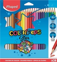 Χρωματιστά μολύβια ColorPeps 24 τεμαχίων