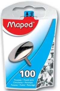 Πινέζες επινικελιωμένες 100 Τεμ.