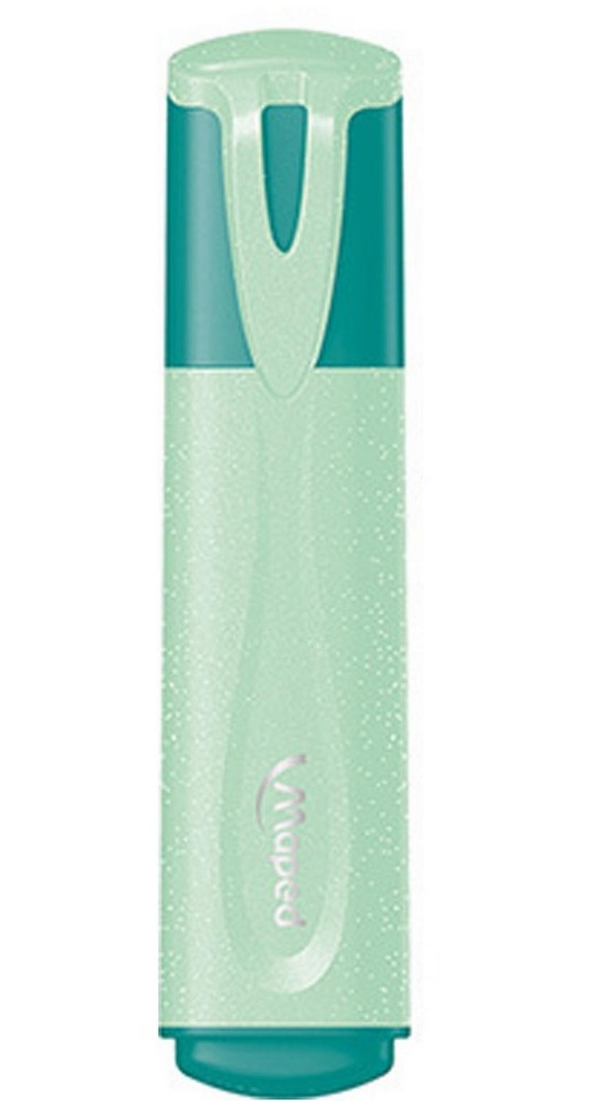Highlighter pastel glitter lime green