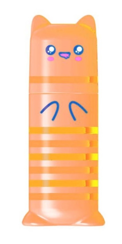 Υπογραμμιστής mini pastel πορτοκαλί