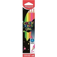 Χρωματιστά μολύβια Fluo Color΄Peps