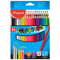 Χρωματιστά μολύβια ColorPeps 36 τεμαχίων