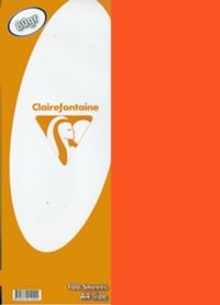 Α4 Χρωματιστό Χαρτί 80gr Intensive Orange