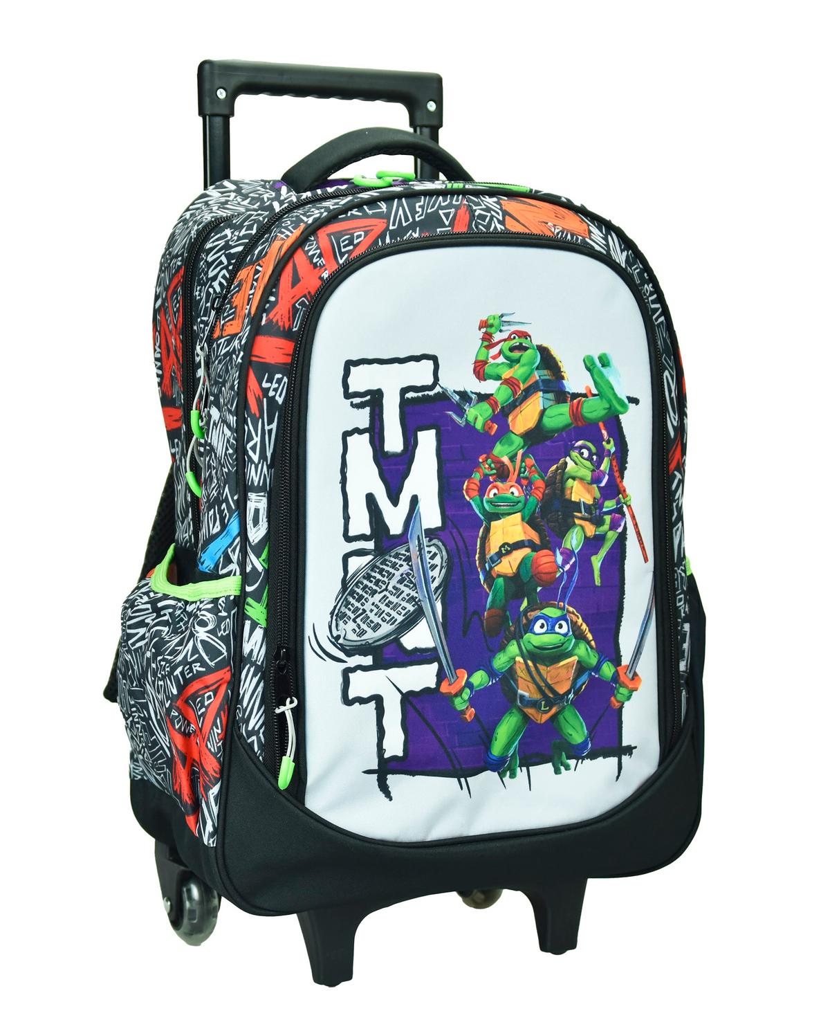 Τσάντα τρόλλευ δημοτικού Ninja Turtles