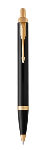 Parker IM Black Lacquer gt Ballpoint Pen