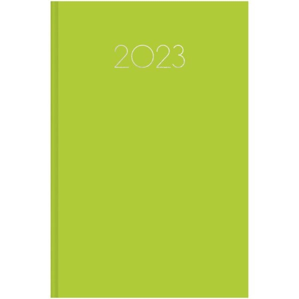 Ημερήσιο ημερολόγιο 2022 simple λαχανί 12 x 17 cm