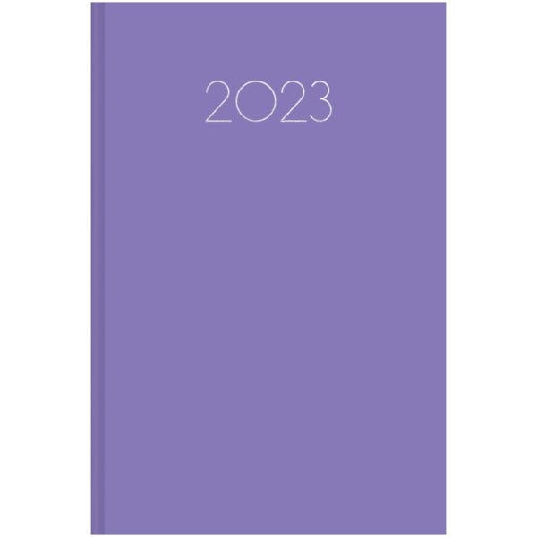 Ημερήσιο ημερολόγιο 2022 simple λιλά 12 x 17 cm