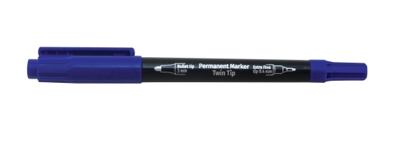 Twin marker black