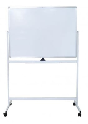 Πίνακας λευκός μαγνητικός 120x180cm με μετακινούμενο τριπόδι