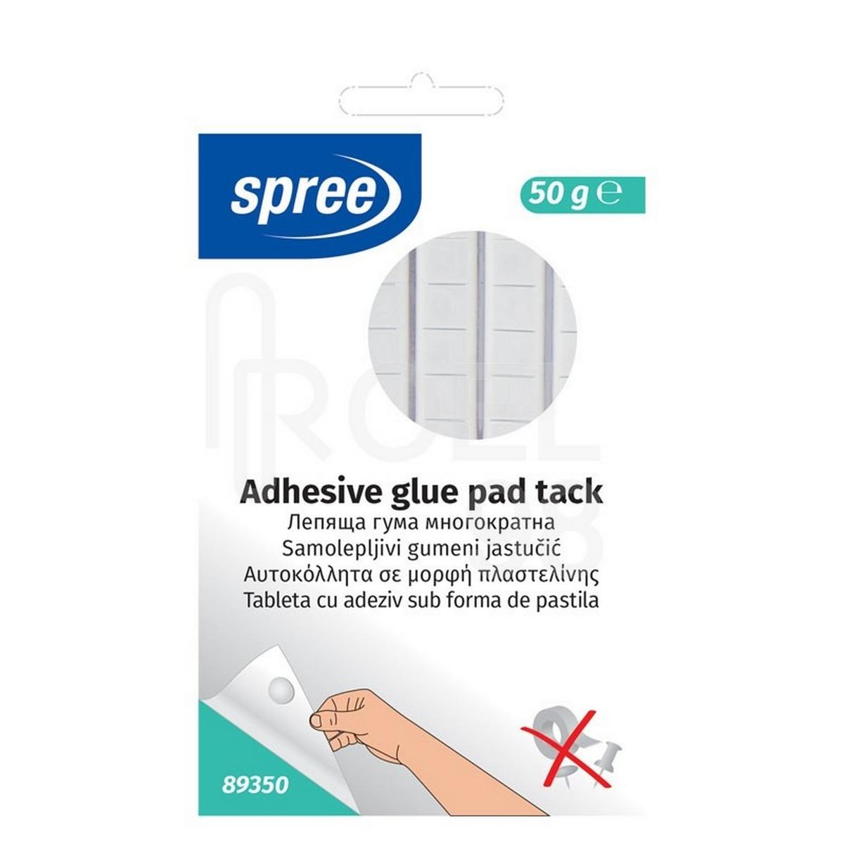 Glue pad tack 50g λευκό