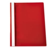 Ντοσιέ πλαστικο ενισχυμένο με έλασμα pp (Flat Files) ΚΟΚΚΙΝΟ