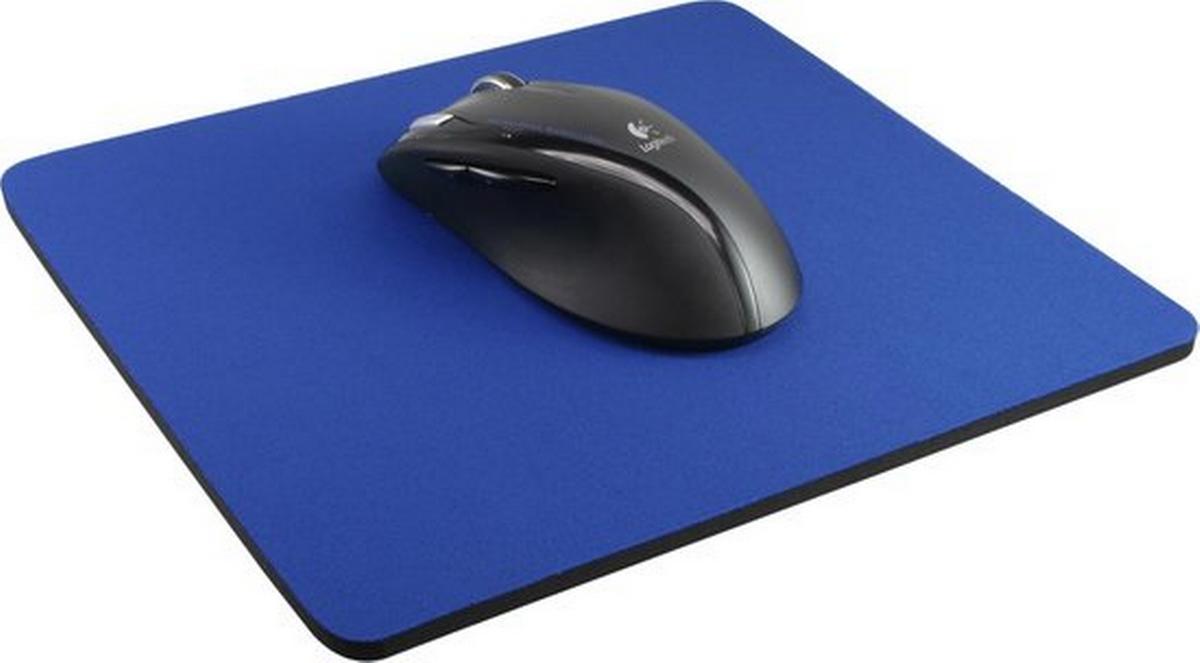 Inline mouse pad blue