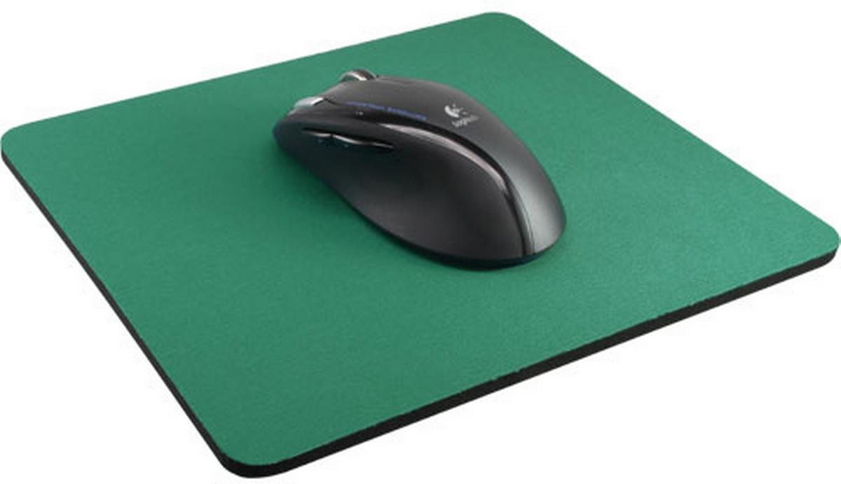 Inline mouse pad green