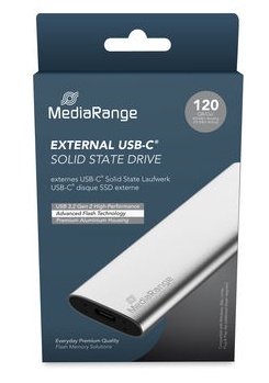 MediaRange External USB Type-C 120GB