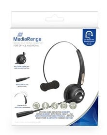 MediaRange Wireless Headset with Microphone