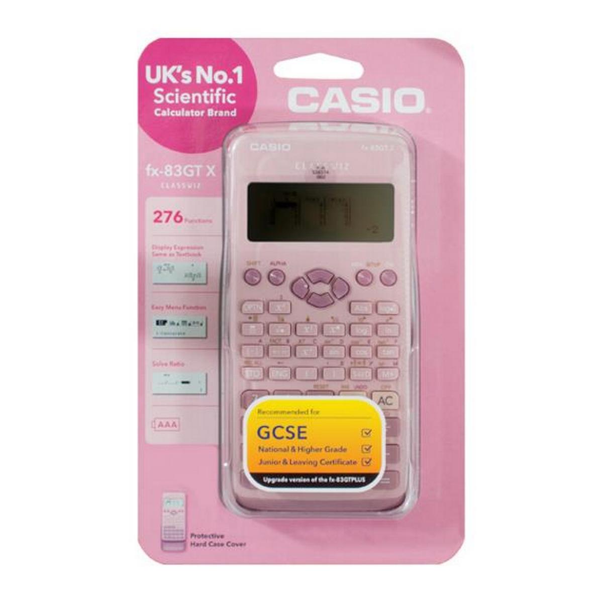 Casio FX83GTX - Αριθμομηχανή επιστημονική (scientific calculator) ροζ