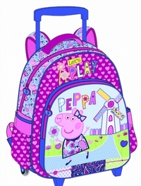 Τσάντα τρόλλευ νηπιαγωγείου - Peppa