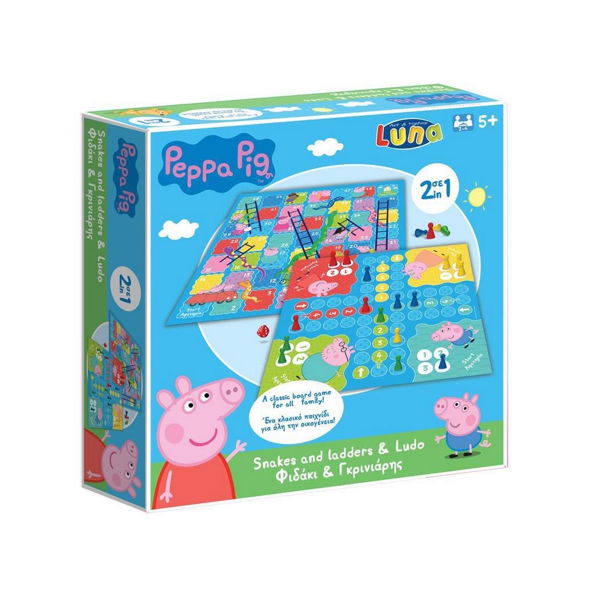 Επιτραπέζιο παιχνίδι Φιδάκι - Γκρινιάρης Peppa Pig