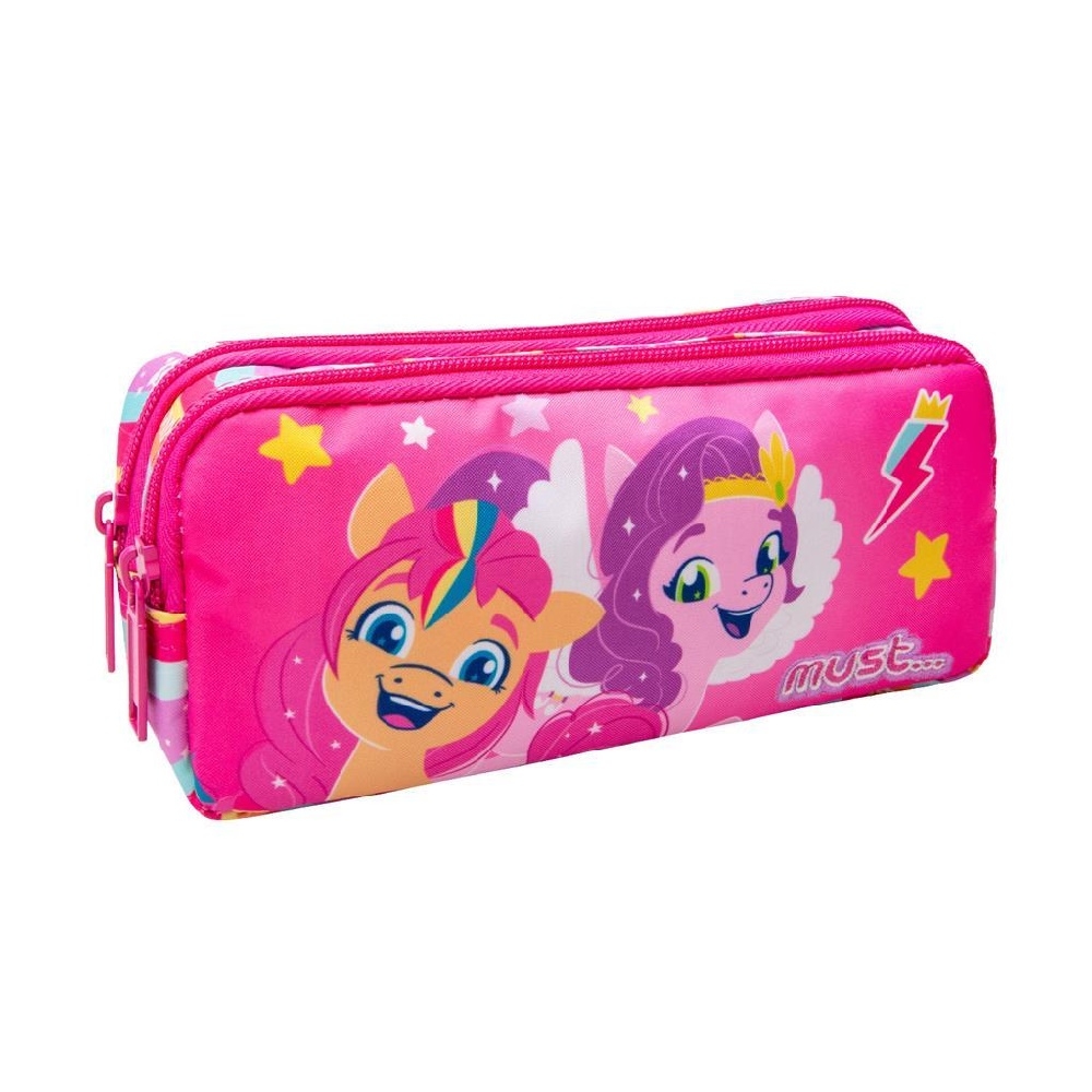 Κασετίνα διπλή γεμάτη My Little Pony
