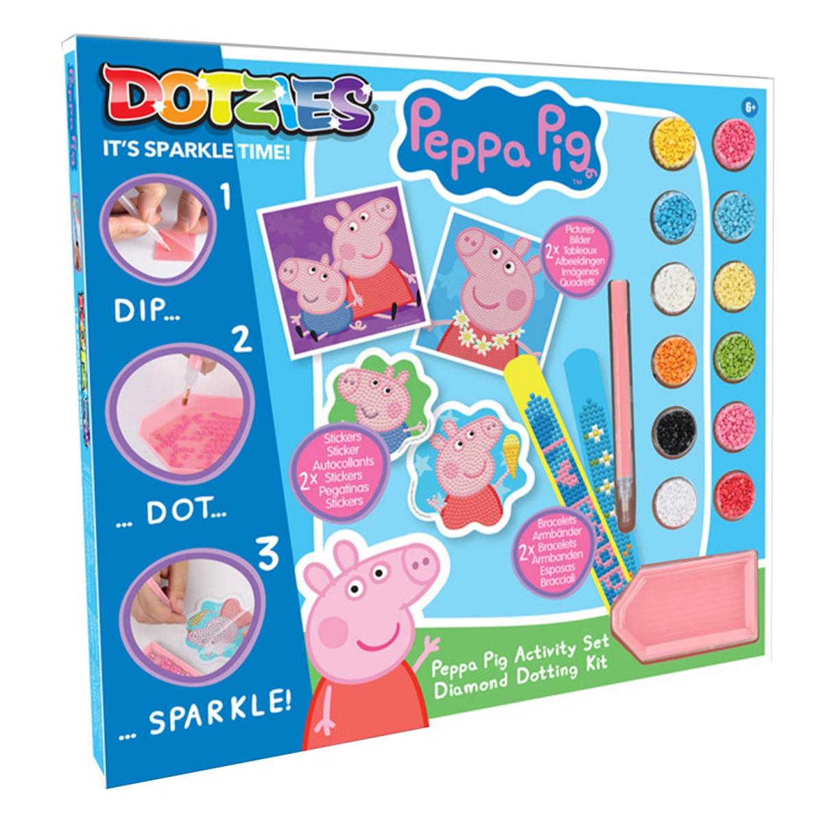 Diamond Dotz Peppa Pig activity set
