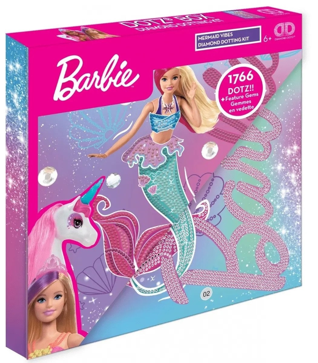 Diamond Dotz Barbie Mermaid Vibes