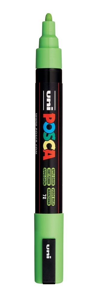 Posca μαρκαδόρος μεσαίος PC-5M Πράσινο μήλο
