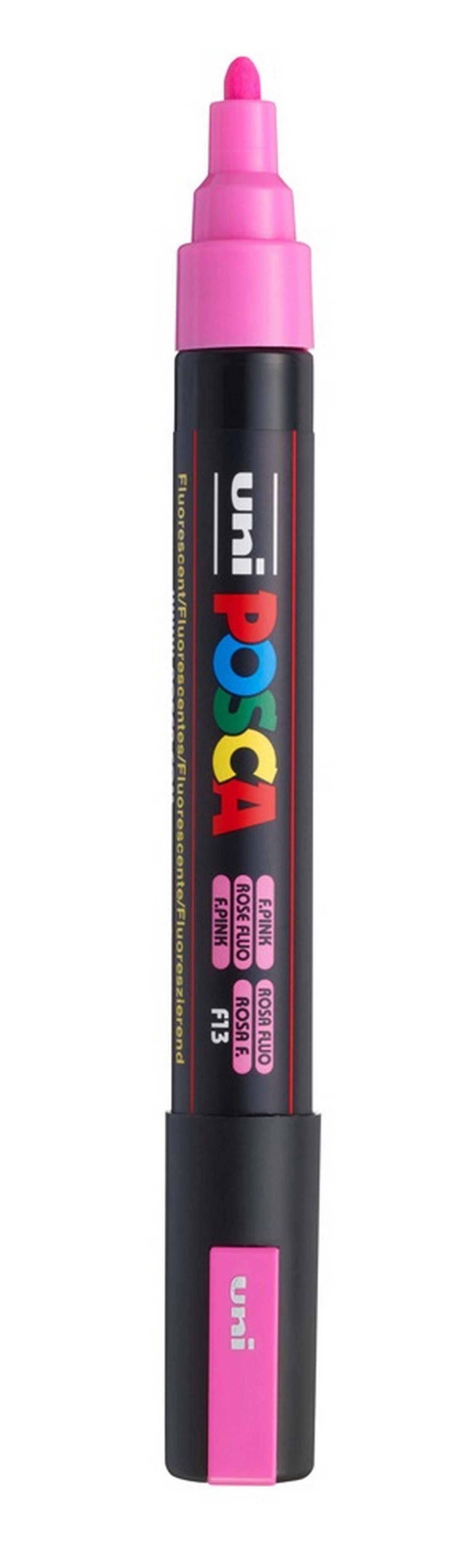 Posca μαρκαδόρος μεσαίος PC-5M Ροζ φωσφοριζέ