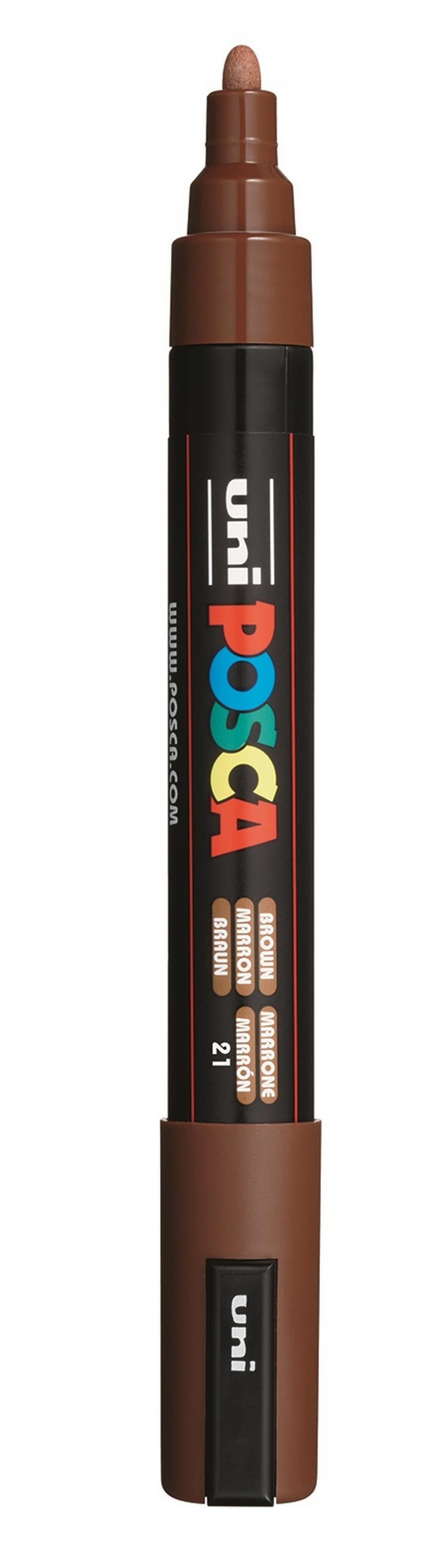 Posca μαρκαδόρος μεσαίος PC-5M Καφέ