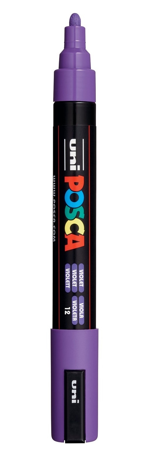 Posca μαρκαδόρος μεσαίος PC-5M Βιολετί
