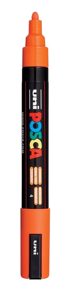 Posca μαρκαδόρος μεσαίος PC-5M Πορτοκαλί