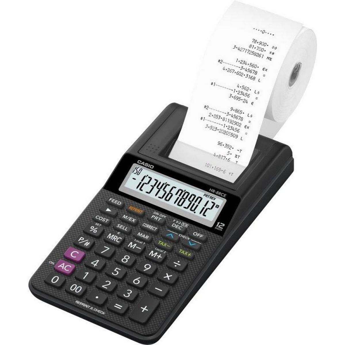 Casio Printing Calculator HR8RCE